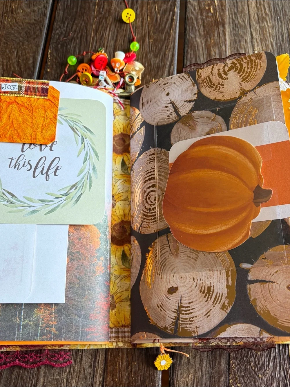 Handmade fall thanksgiving